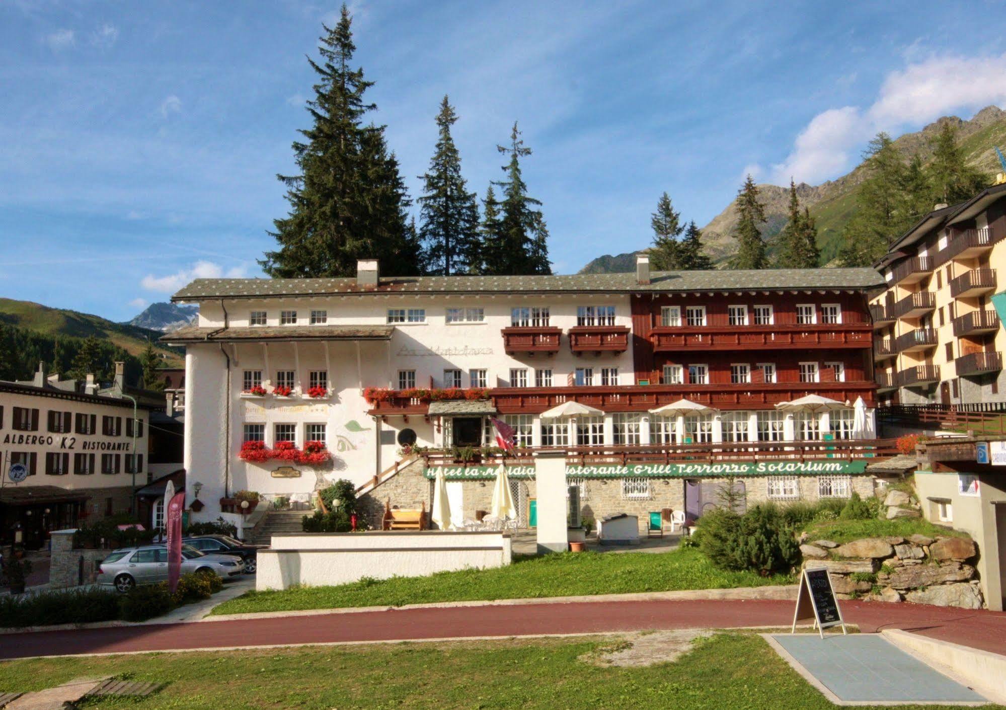 Hotel La Meridiana Madesimo Eksteriør billede